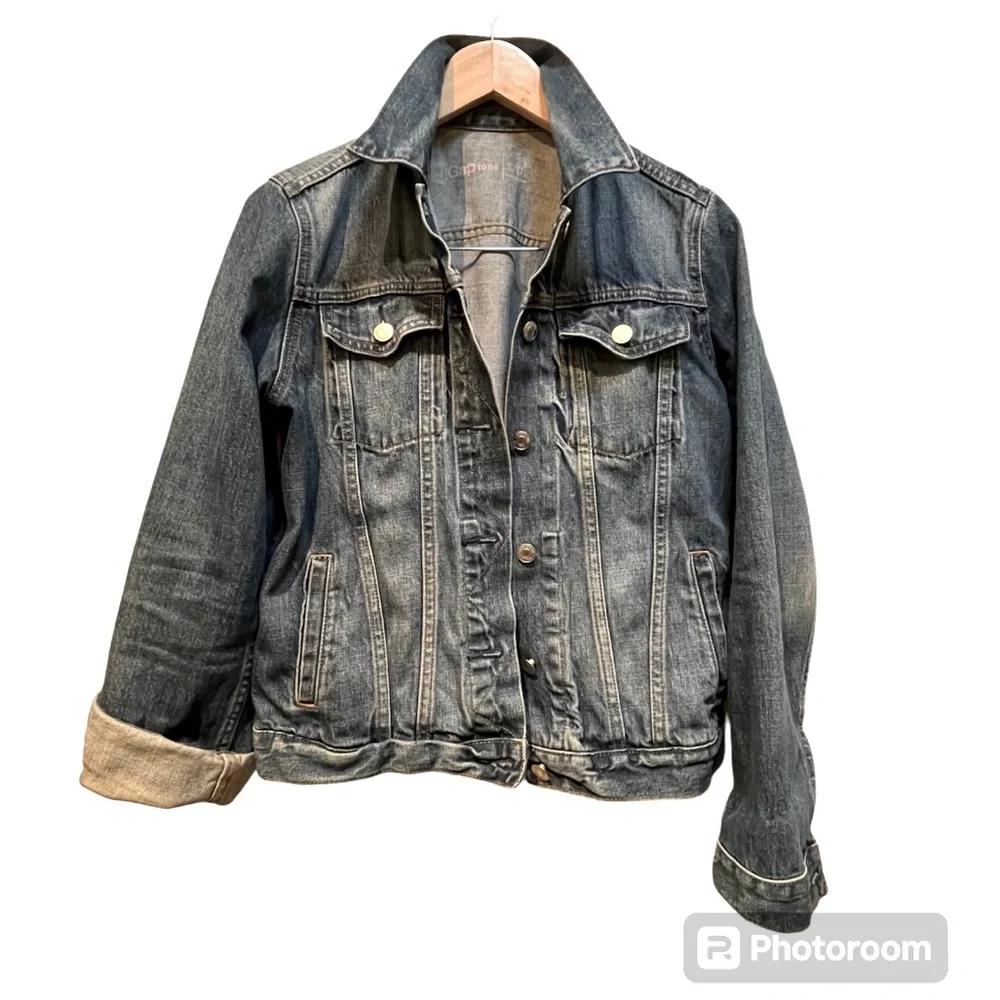 Gap Sz S 1969 Icon Denim Jacket - Picture 8 of 8